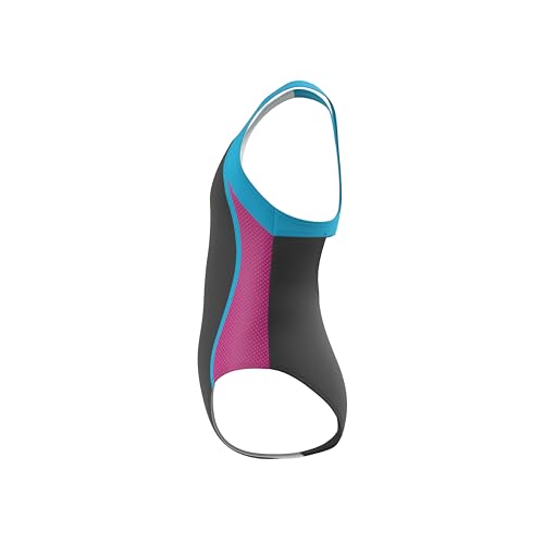 Image of Speedo Girl's Swimsuit One Piece Mesh Splice Thick Strap