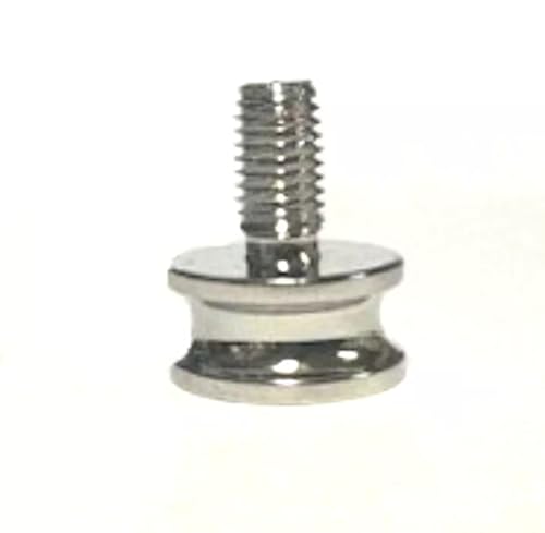 Image of NICKEL-PLATED FINIAL REDUCER :3 /8 inch THREADED HOLE / 1 /4 inch-27 FINIAL THREAD TV-535NP