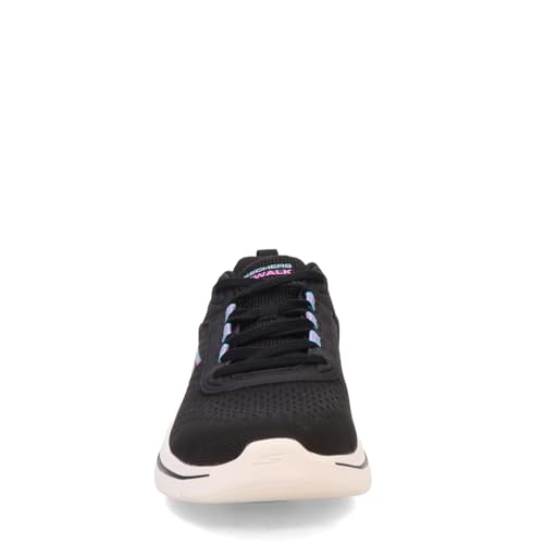 Skechers Women's Go Walk Arch Fit 2.0 Balin Sneaker, Black/Multi, 5