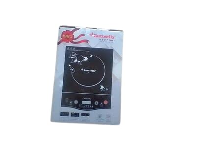 Induction Cooktop (Black, Push Button)