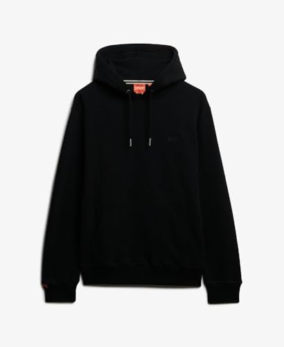 Superdry Para Hombre. M2014404A Sudadera Essential Logo Negro (Xl), Casual, AlgodóN - 6