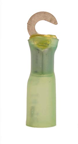 22-18 AWG Non-Insulated #10 Hook Terminal - Butted Seam (100/Pkg.)