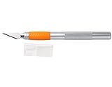 Óptimo control y tacto agradable al cortar gracias a su empuñadura Softgrip, Incluye cubierta protectora para un almacenamiento seguro