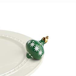Nora Fleming Ornament Mini Trim The Tree, Green