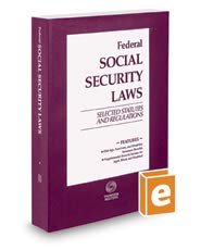 Paperback Federal Social Security Laws: Selected Statutes & Regulations, 2020 ed. Book