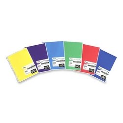Mead Carnet à spirales College Rule 100 pages pour la prise de notes au quotidien