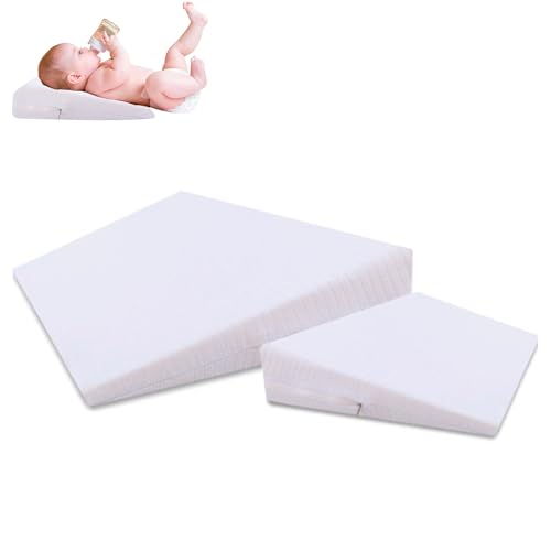 Kit com 2 Travesseiros Anti Refluxo para Bebê, 1 para Berço 56x36...