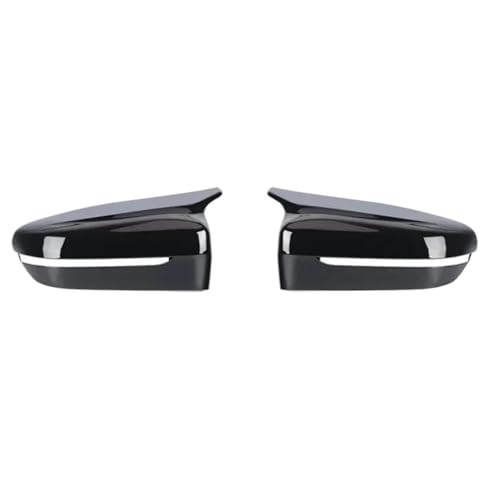 Coques de rétroviseurs BMW Série 3 G20 Série 5 G30 coques rétroviseurs extérieurs noir brillant