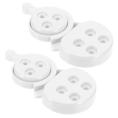 PRETYZOOM Erweitern Sie Ihren Arbeitsbereich – 2 Robuste Schreibtisch-verbindungsschlösser Für Den Mehrfachgebrauch