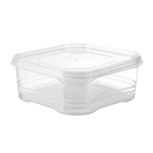 Liakyunf Organizador Para - Caja Hermética Con Tapa | Contenedores Organizadores Para,para Fruta Carne Alimentos Productos Preparación Comidas Cocina Despensa Encimera Hogar