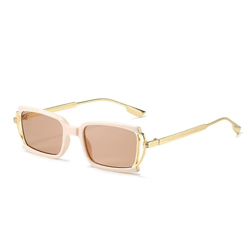 Lunettes de soleil carrées pour femme anti-éblouissement UV400 au look tendance