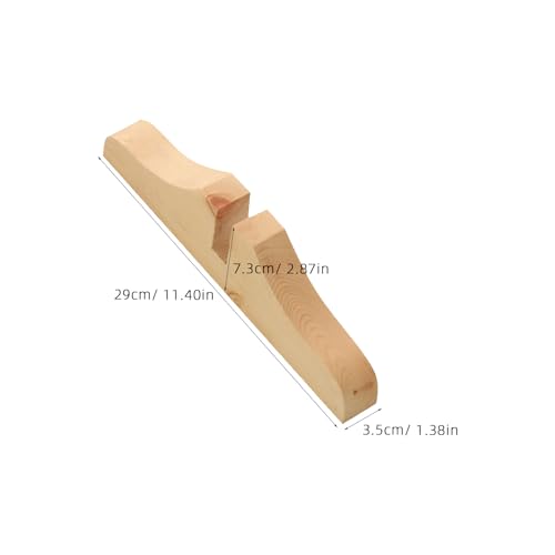 Base para Separador de Ambientes de Madera | Soporte de 3 Piezas para Biombo 3