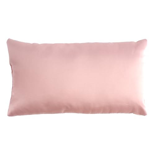 26,2 x 14 cm Mini Almohada Rectangular,Rosa Mini Almohada Pequeña,Material de Microfibra,Lavable a Máquina,Pequeño Cojin Pequeño para Dormir y Viajar,Cojines Pequeños para Espalda y Columna Lumbar