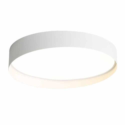 Luces de techo LED, lámpara moderna W, 15,7 pulgadas, accesorio iluminación montaje empotrado redondo, 3000 K, 5000 , 6000 , blanca fría for comedor, pasillo, sala estar, cocina, dormitorio(A,15.7in)