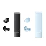 Soundcore A30i by Anker, Smart Noise Cancelling Earbuds, Lipstick-Shaped Stylish Design, Lightweight Comfort, Clear Sound, IP54, 15H Playtime in ANC Mode, Wireless Earbuds, Bluetooth 5.4(Black&White)