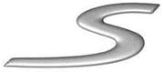 S - Badge. Porsche Boxster (S Titanium Badge)