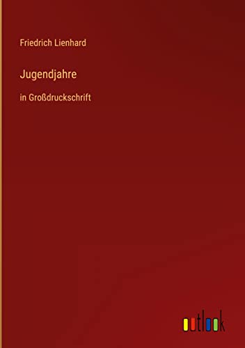 Jugendjahre: in Großdruckschrift (German Edition)