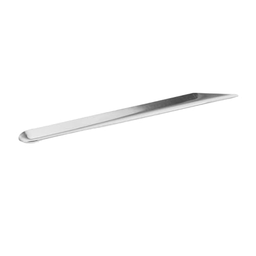 Healeved Stainless Steel Cuticle Drill Bit Red Manicure Spoon for Nail Art Diy Tools Set Stirring Rod Needle Stick Pusher Spatul