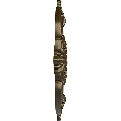 Image of Ekena Millwork CM28BEBRS 28 3 /8 inch OD x 3 3 /4 inch ID x 1 5 /8 inch P Benson Classic Ceiling Medallion Fits Canopies Up to 6 1 /2 inch, Brass