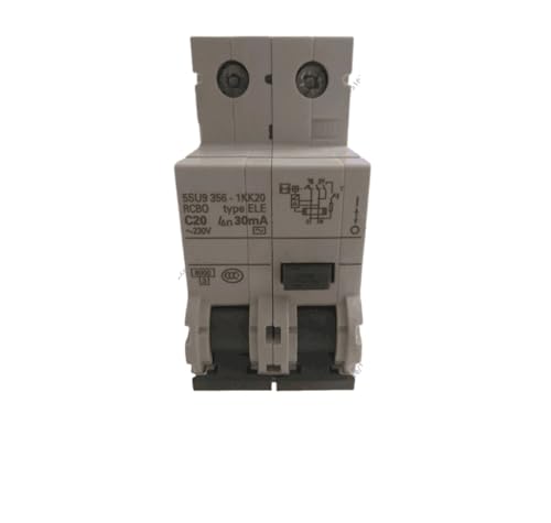 Disyuntor 1P+N 5SU9356-1KK20 C20 para cuadros eléctricos modernos 2