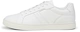 Marc OߴPolo Herren Sneaker flach aus Leder Low Top, Weiß (MO'P Offwhite), 46