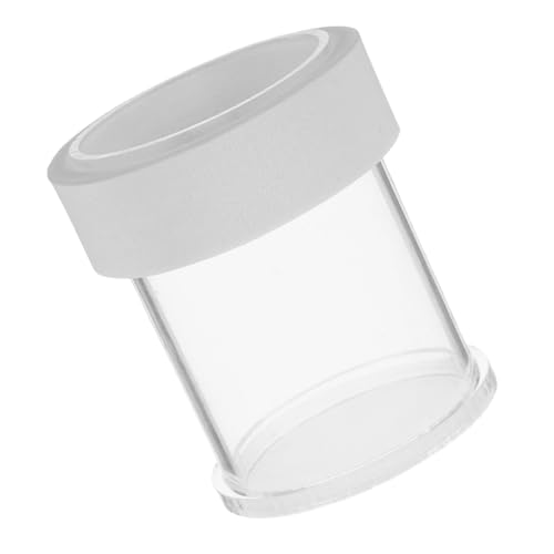 VOSAREA Automatic Fish Feeder for Aquarium Acrylic Shrimp Feeding Bowl with Portion Control Convenient for Guppies and Fish Reduces Waste and Promotes Healthy Growth