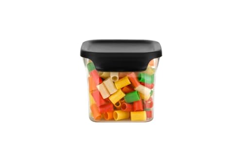 Image of Kitchen Unbreakable Storage Boxes Fridge Organizer With Removable Drain Plate&Lid,Stackable Portable Items | Kitchen Stoage Box | Plastic Container (Set of 4)