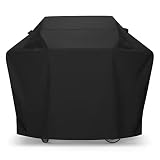 SunPatio Grill Cover 50 Inch, Outdoor Heavy Duty Waterproof Barbecue Gas Grill Cover, UV & Fade Resi