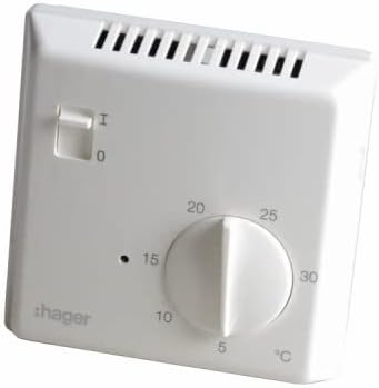 Thermostat simple électronique 25513 Hager