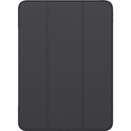Image of OtterBox - Symmetry Series 360 Elite Case for 11 inch iPad Pro 1st /2nd /3rd /4th /5th /6th Gen - Scratch-Resistant Tablet Case with Folio and Apple Pencil Holder (Scholar Grey)