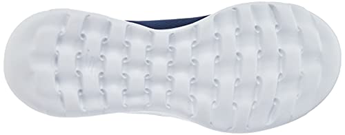 SKECHERS GO WALK 5-LAKE VIEWS, Azul Escuro / Roxo, 34