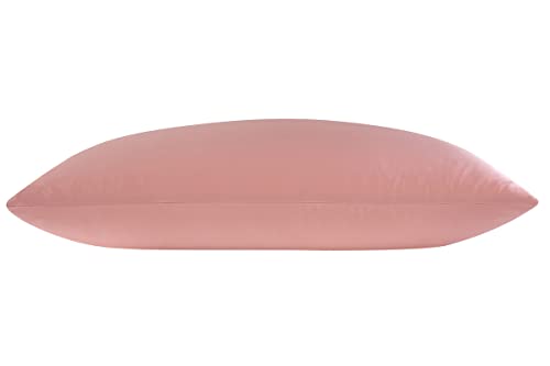 townssilk Federa su entrambi i lati 100% pura seta di gelso da 19 mm per la salute dei capelli e della pelle, federa per cuscino di dimensioni 65x65cm con cerniera nascosta Coral
