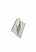 Kraft Tool CF026 Stainless Steel Hand Seamer/Groover 1/2-Inch Radius 3/4-Inch D with Wood Handle, 8 x 8-Inch