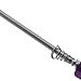 Entatial Bicycle Hub Bearing, Durable Bike Quick Release Skewer Lever for Mountain Bike for Cycling Road(Purple)