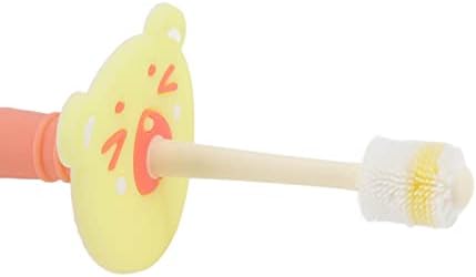 SUNGOOYUE 360 Degree Baby Toothbrush Soft Baby Teething Brush PP Nanomaterial 15 X 4.5 X 1.5cm for Infants and Toddlers Oral Cleaning Massage Tongue Care - 2