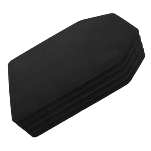 BRIGHTFUFU 4pcs Boxing Chest Guard Eva Insert Plate Trauma Pad Body Protector Men Sports Protective Gear Boxing Accessory Training Gear