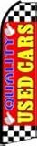 QUALITY USED CARS X-Large Swooper Flag by Alotta Signs