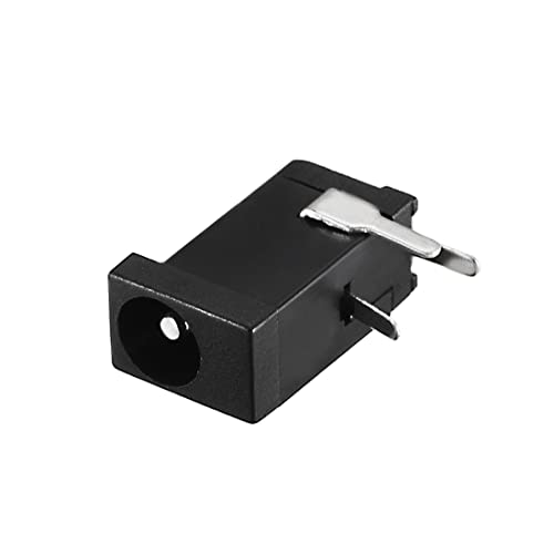 uxcell DC-002 conector de alimentación DC 3.5mmx1.3mm 3 pines hembra 5 pcs miniatura 4