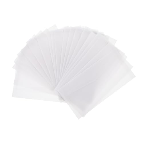 Hoement 20個 半透明グラシン封筒 おしゃれカード収納用 軽量で 感あるデザイン パーティーや結婚式になクリエイティブ 封筒