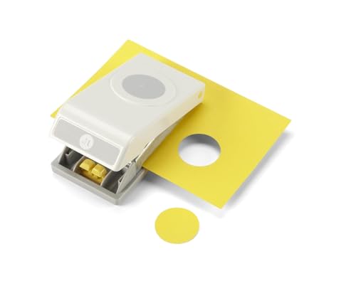 EK Success EKSuccess 1 1/4 Inch Circle Punch, Light Grey