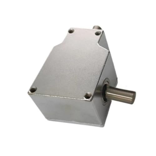Mechanical Steering Aluminum Shell Spiral Bevel Reversing Gearbox 1:1 Transmission Ratio Reduction Corner 8mm Output Shaft 90 Degree Commutator Direction Transmission