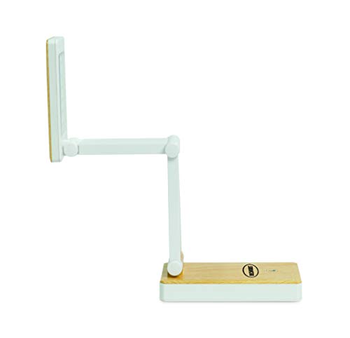 Ideaworks Jb6921Whtwd Led Lamp For Desk - Collapsible, Portable From Home To Office, White Woodgrain #TOP2