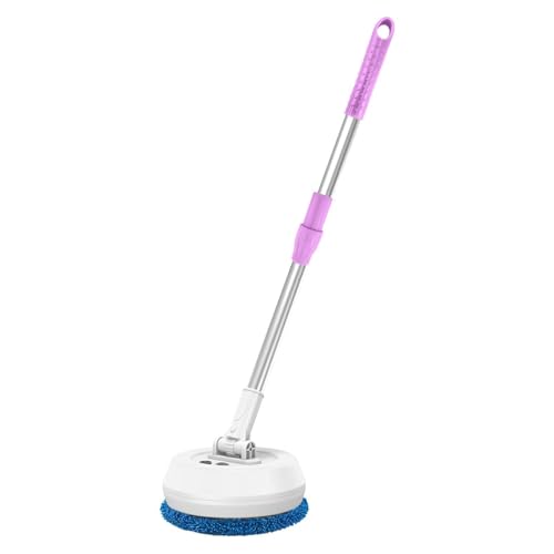 MLqkpwy Bathroom Tub Cleaner, Cordless Cleaning Brush with Adjustable Long Handle, Household Bathtub Scrubbing Tools for Bathroom, Bedroom, Living Room