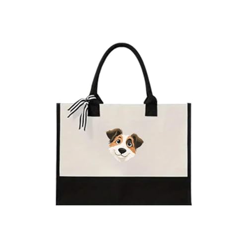 Sac fourre-tout motif chien de dessin animé pour vos sorties camping et quotidien