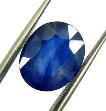 Saphir bleu naturel Neelam de 4,60 carats pour création de bijoux hommes et femmes