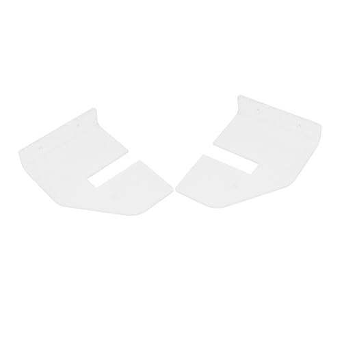 balacoo 1Set Transparent Wall Mounted Skateboard Rack Durable Skateboard Shelf for Secure Storage Compatible with Surfboards and Snowboards Multipurpose Design for Home Use