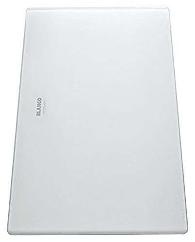 Preisvergleich Produktbild BLANCO 225335 weiß satiniertem Sicherheitsglas Schneidbrett, Glas, Large