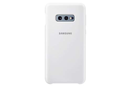 Samsung Galaxy S10E silicone cover case blanc EF-PG970TWEGWW souple