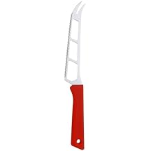 Messermeister Petite Messer 6 Cheese & Tomato Knife, Red - German 1.4116 Stainless Steel & Ergonomic Handle - Lightweight, Rust Resistant & Easy to Maintain