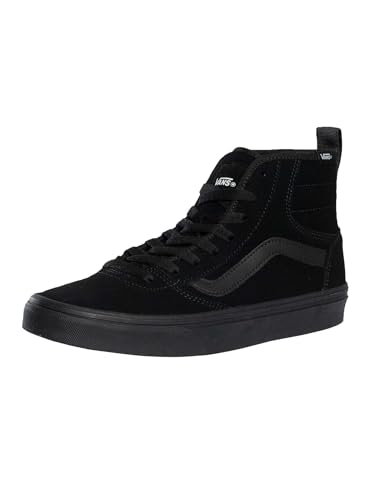 Vans Hombre Zapatillas De Ante Ashwood Hi Decon, Black/Black, 42 EU